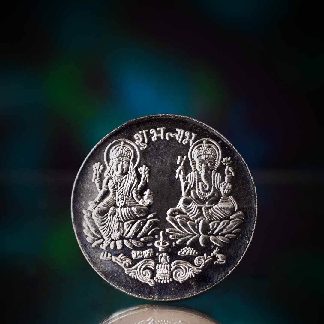 Silver Laxmi Coin Online