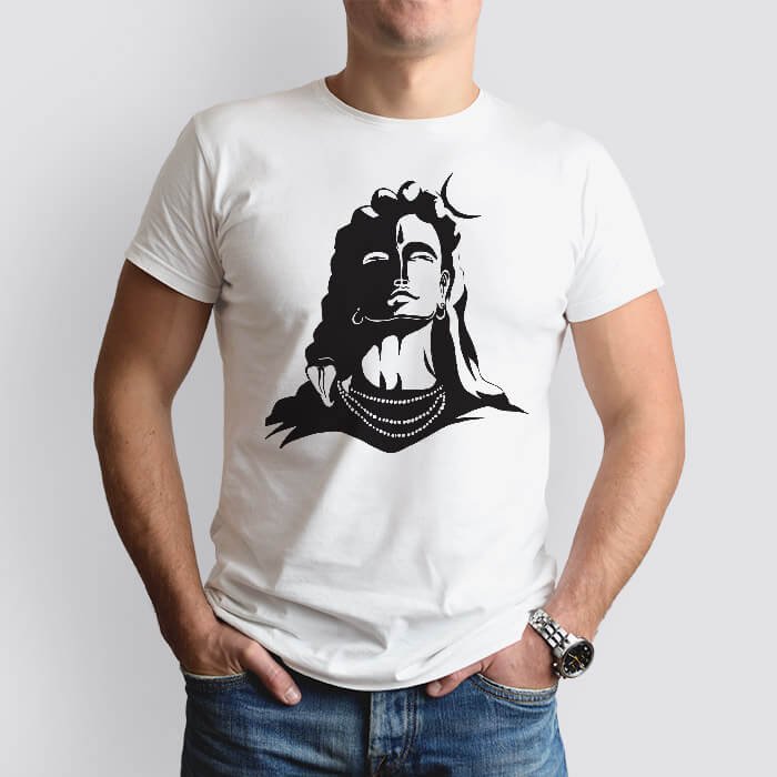 Lord Shiva Black Shadow t-shirt for men
