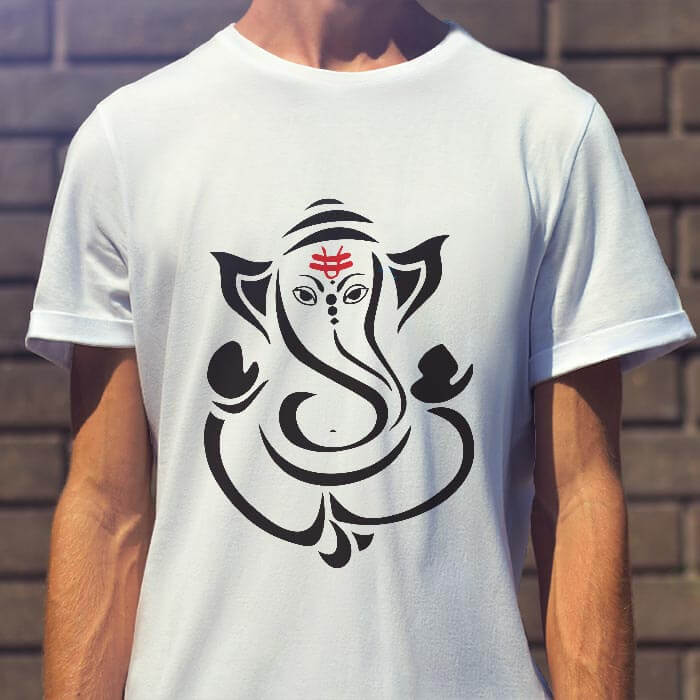 lord ganesha t-shirt design