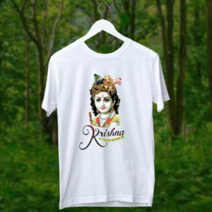 Beautiful photos Lord Krishna t shirt for men online