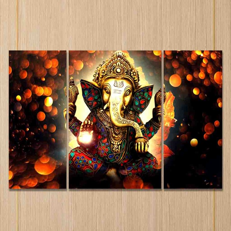 Ganesha Art Paintings For Home Decor 768x768 