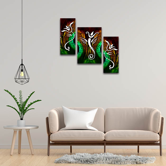 Ganesha Picture Home Decor Painting