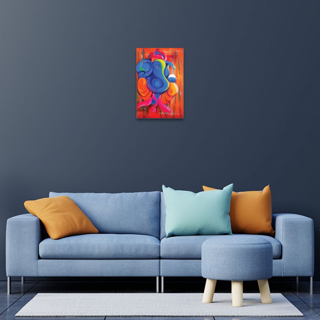 Lord Ganesha Painting Indian Home Decor Ideas