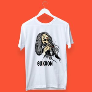 Stylsih Aghori with Sukoon t-shirt for mens
