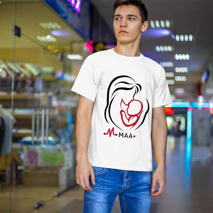 for mother_s day white t-shirt