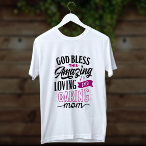 God bless quotes printed t shirt for men