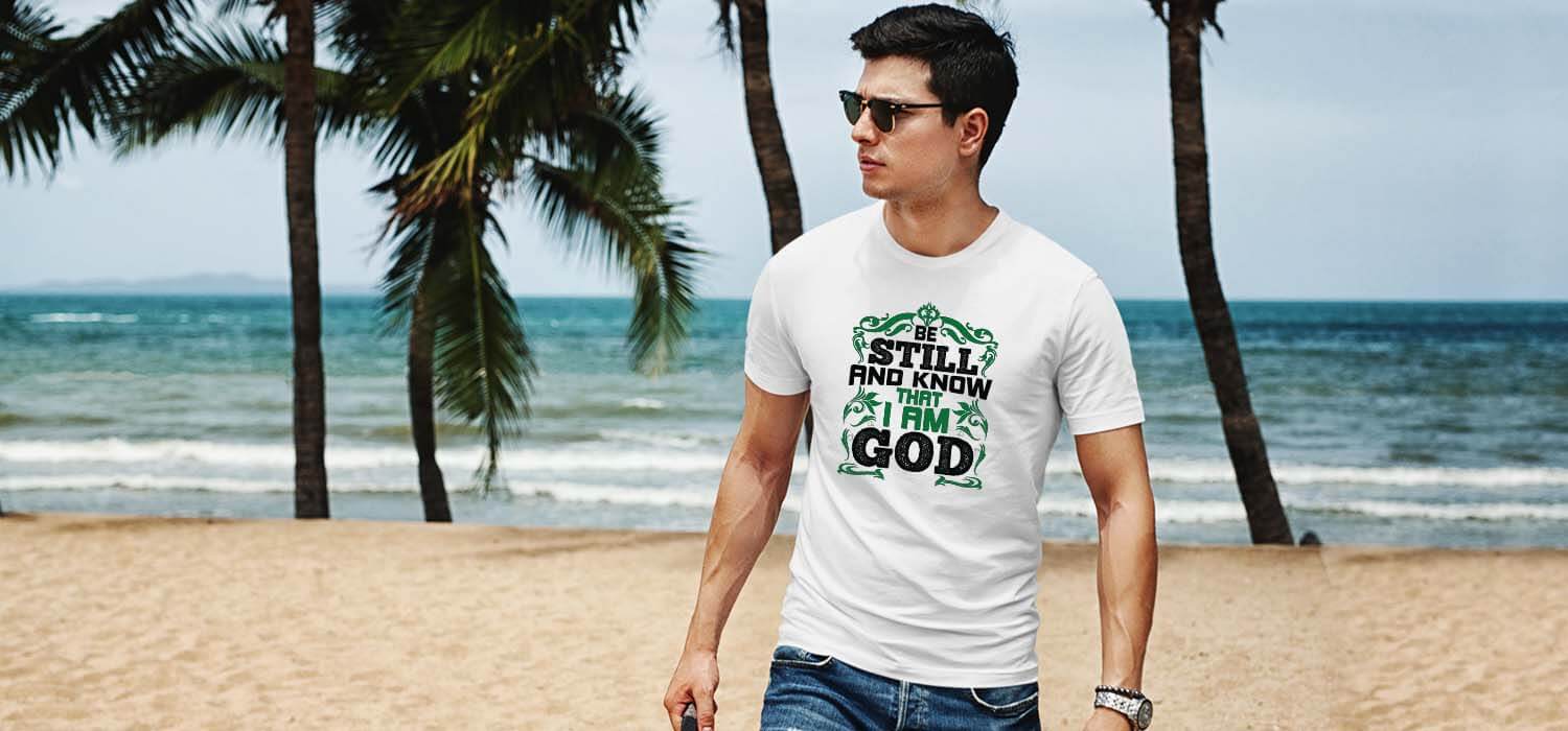 Motivational quotes with designed printed best t shirt for men