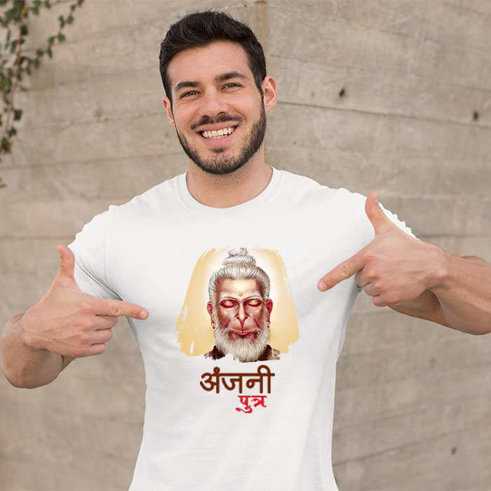 Anjani ke lal hanuman printed new t shirt