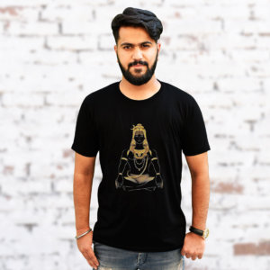 Lord Shiva Best Design Printed Black T-Shirt