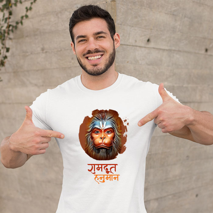 Ram Doot Hanuman printed new t shirt