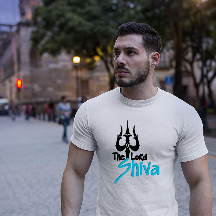 The lord shiva printed online t shirt design
