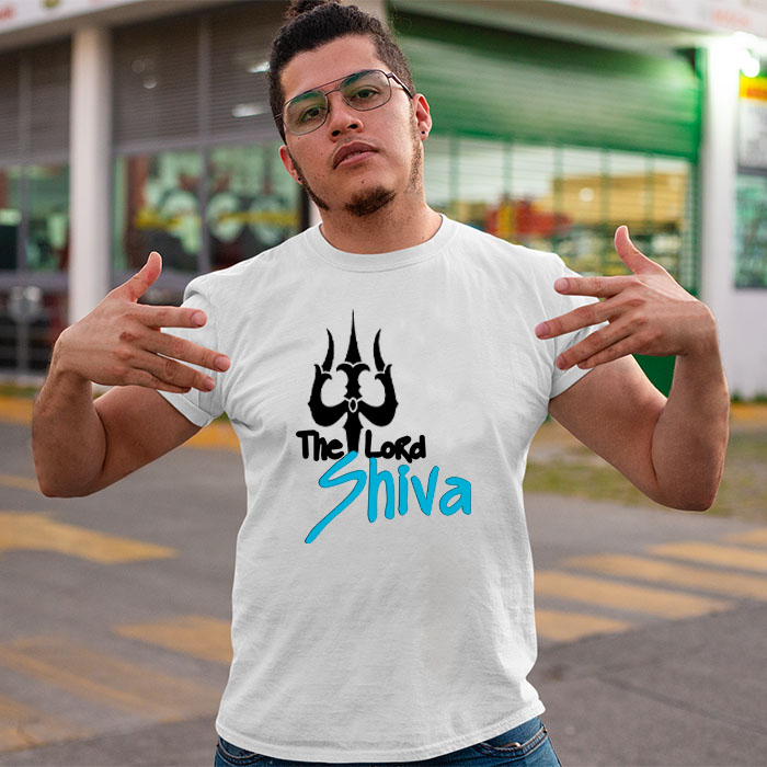 The lord shiva printed style t shirt