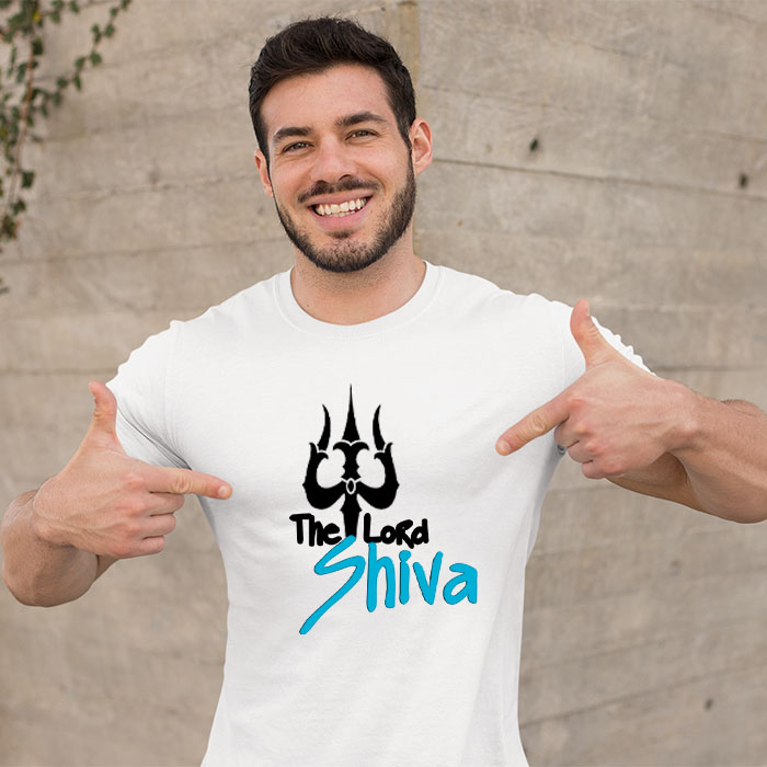 The lord shiva printed t-shirt for boy