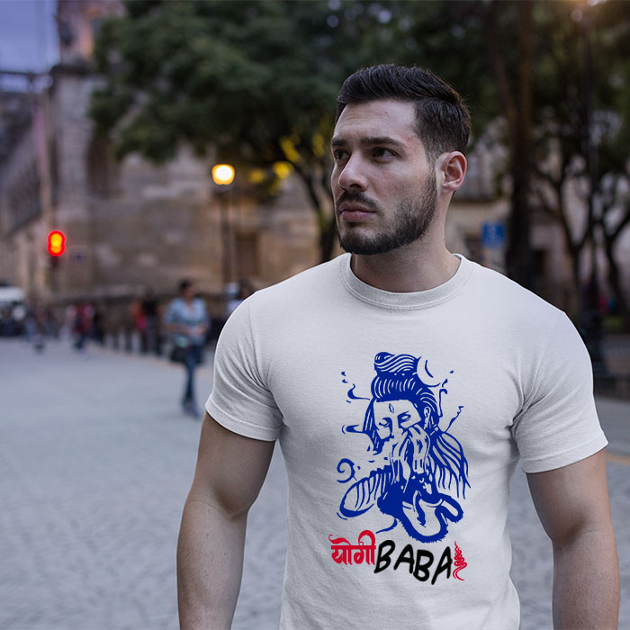 Yogi baba online t shirt design