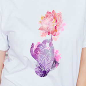 Floral Graphic Printed T Shirt For Women Online