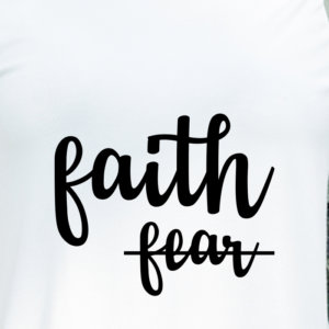 Faith Fancy Text Graphic Printed Stylish T Shirt For Women
