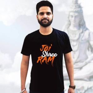 Best God Ram Black T-shirt Front and Back