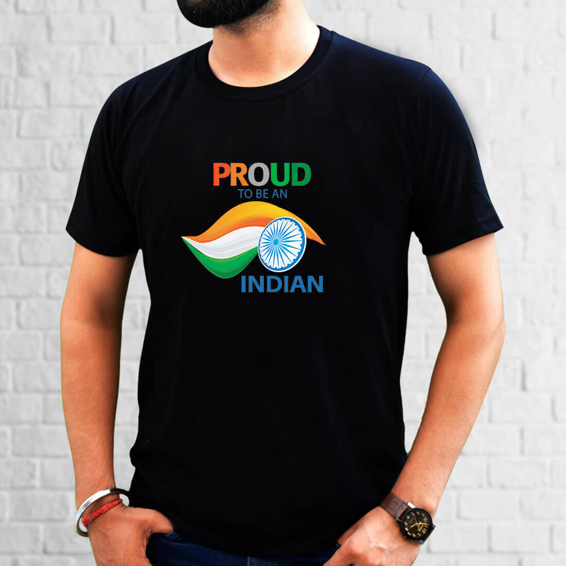 Best Hinduism Quotes Round Shape Neck T-Shirt Black