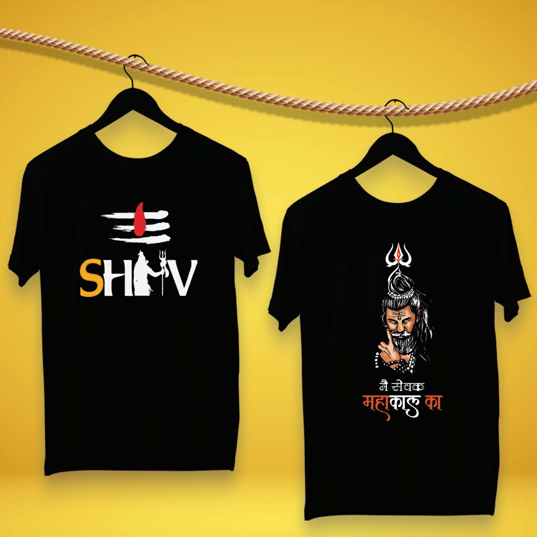 mahakal photo t shirt