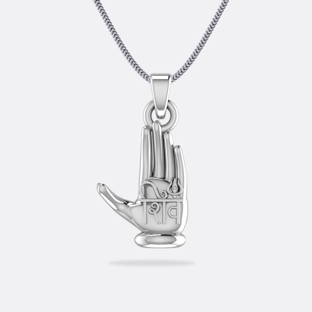 shiv-hand-silver-locket-buy-spiritual-products