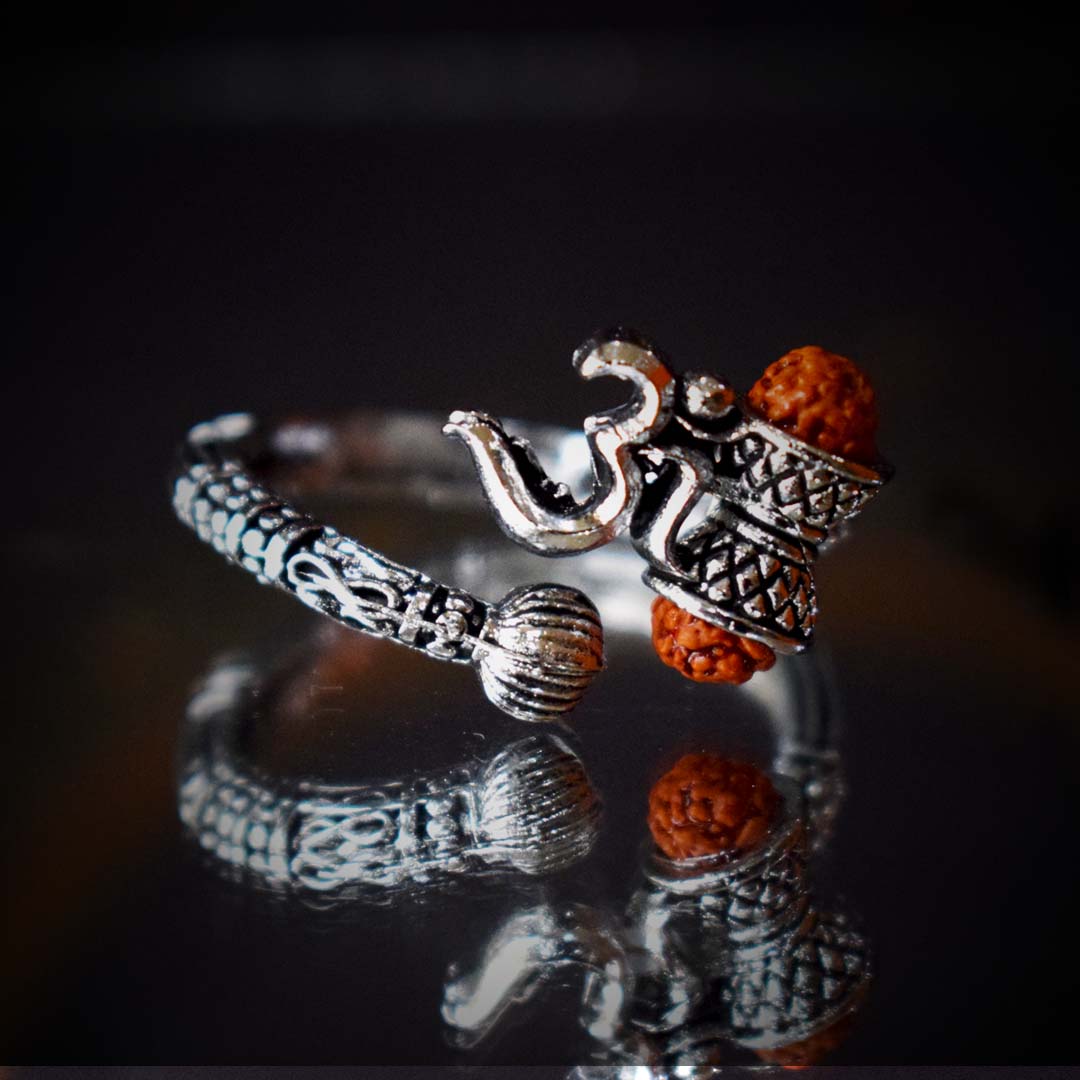 Buy Om Lord Shiva Trishul Ring, Brass Ring, Ohm Ring, Dainty Ring, Handmade  Ring, Yoga Ring, Meditation Ring, Men's Ring, Gift for Her Online in India  - Etsy
