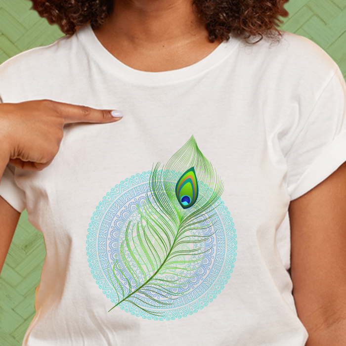MorPankh Sketch Printed Women White T-Shirt - Buy Spiritual Products