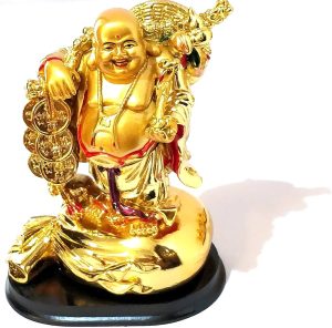 happy laughing buddha statue